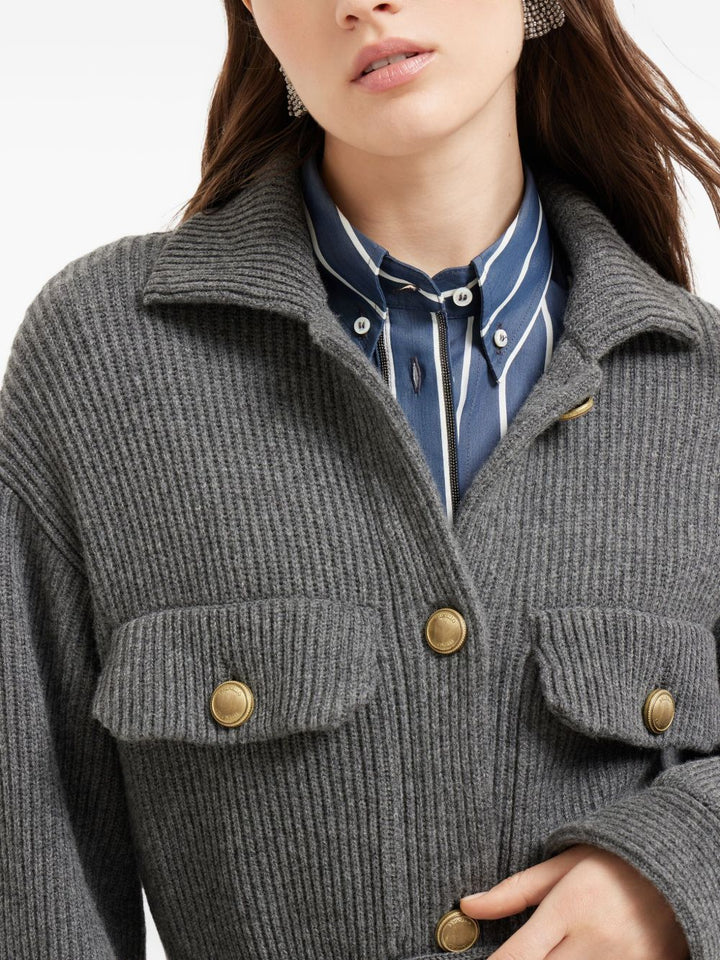 Brunello Cucinelli Sweaters - Blacks and greys | 0866afc15d65424a5e9312d893c8e007bf4d7b86