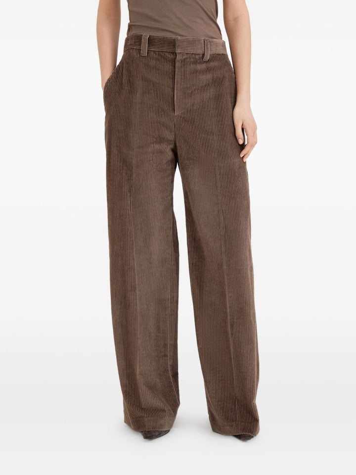 Brunello Cucinelli Trousers - Brown | 854aa68b7d7893ca28314a915ccf7b6c2731031b