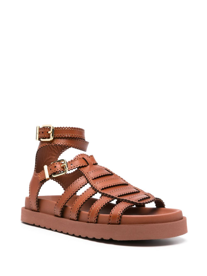 Zimmermann Sandals - Brown | 82763ce7b29d099787a9acc43189b926a0ae8698