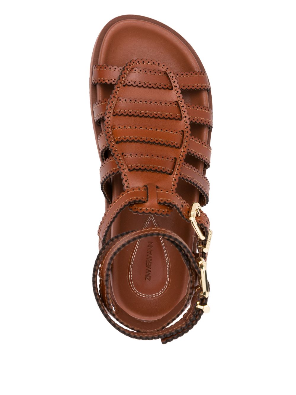 Zimmermann Sandals - Brown | 30fbfc49bc0c11dc72e6b06d265c19e16301005b