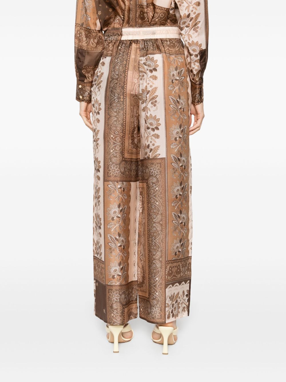 Zimmermann Trousers - Brown | 88f72b38372b1637af4686fdec8ea08321a8d584