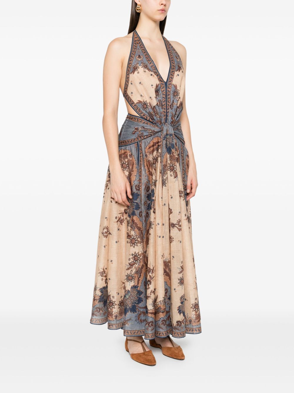 Zimmermann Dresses - Blue and green | bed0f1aed5859f5062c4a9b44d209478fda45e45