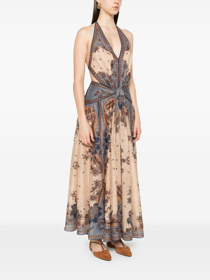 Zimmermann Dresses - Blue and green | bed0f1aed5859f5062c4a9b44d209478fda45e45
