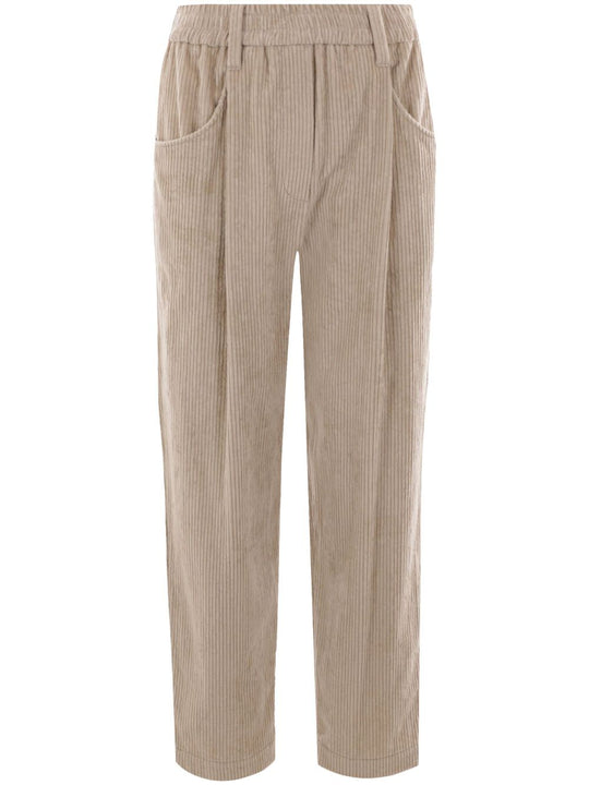 Corduroy Velvet Baggy Trousers