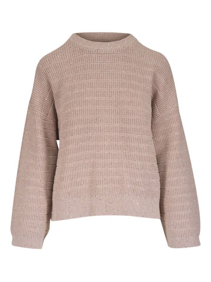 Brunello Cucinelli Sweaters - Light and natural | 050a334743a5f42be275e771d881056d073c7a9f