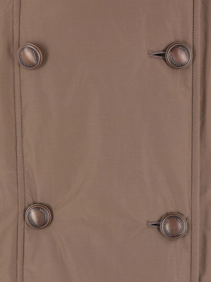 Brunello Cucinelli Coats - Light and natural | e2510c07dd892429fda6caef662c8943387cb605