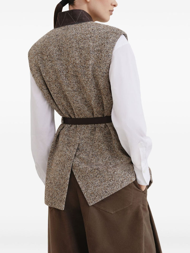 Brunello Cucinelli Sweaters - Light and natural | c6bc423f435cff82ef8beee60a7e2ca32bbd4a97