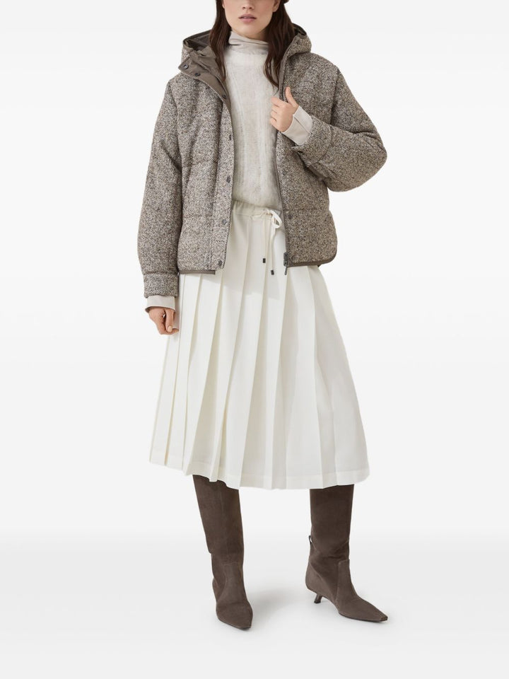 Brunello Cucinelli Coats - Light and natural | 9e65211682fa9d292de1d92ed64612d2aa56322a