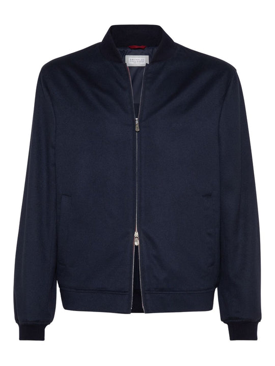 Cashmere Bomber Jacket
