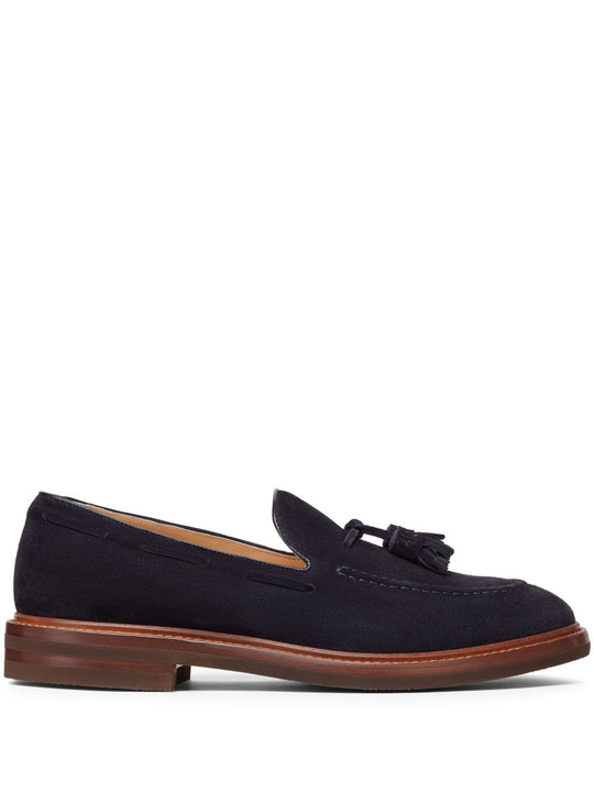 Suede Leather Loafers