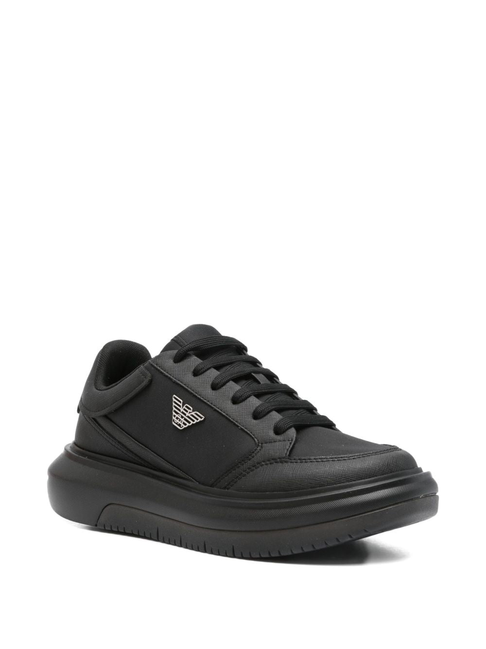 Emporio Armani Exclusive Sneakers - Blacks and greys | c07a2b657d8a7bb685d891b993622eba58ed72a8