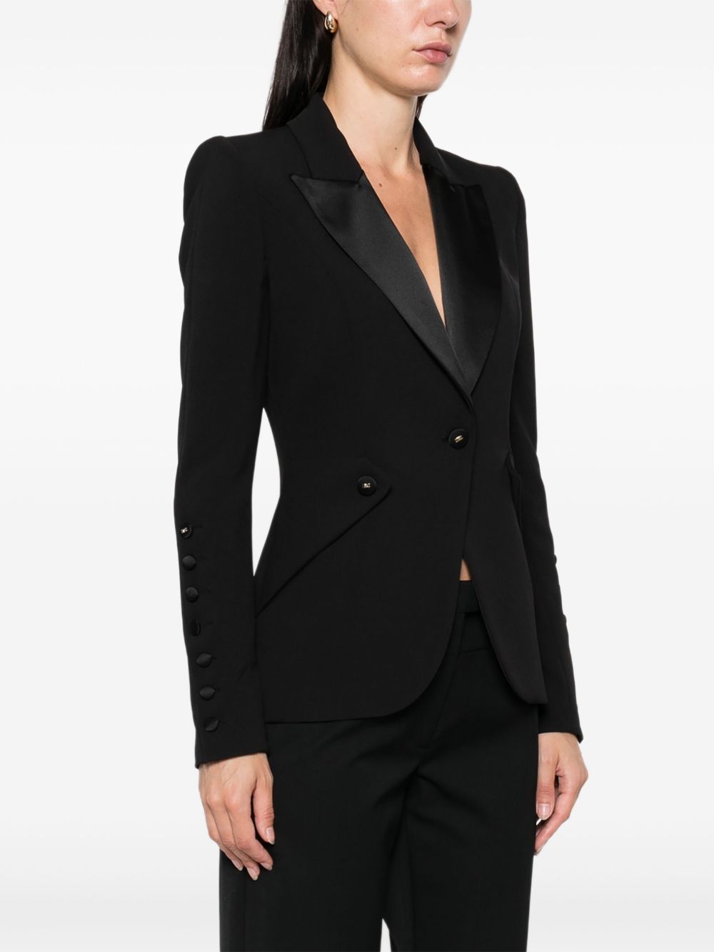 Elisabetta Franchi Jackets - Blacks and greys | 48943d76f3cdf57e883a549fecec39dac1d07358