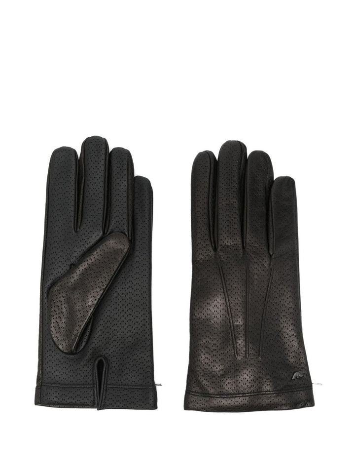 Emporio Armani Gloves - Blacks and greys | cdc5e832eb0a3d657d4e6989046e1fd09af2af22