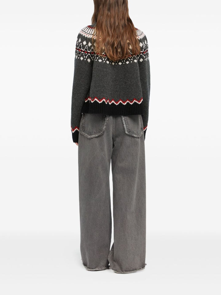 Alanui Sweaters - Blacks and greys | 9da5929fab37bae98166aafbc8ee5b62f5953b0b