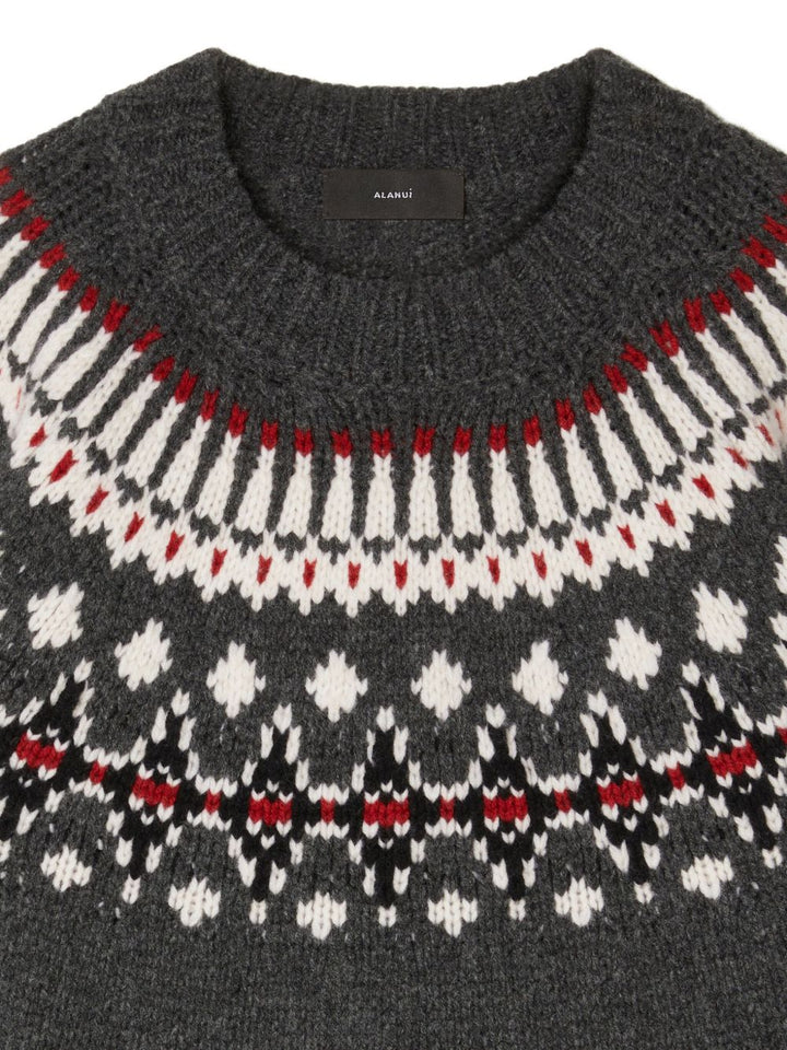 Alanui Sweaters - Blacks and greys | 45150f215aac72862c6012e37018dffbe84a6715