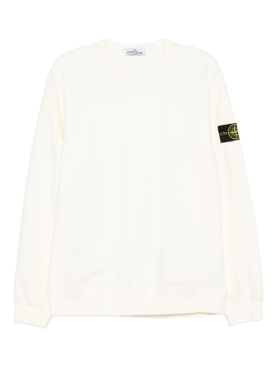 Logo Cotton Crewneck Sweatshirt