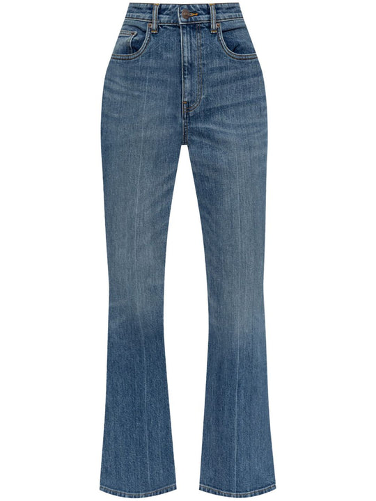 Cropped Denim Jeans