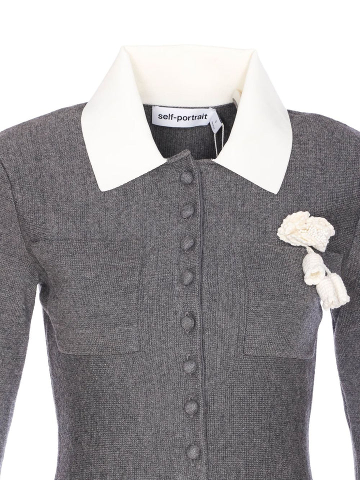 Self-Portrait Dresses - Blacks and greys | 96101f23475e74d5be03f45e6fc67e8983e0f626