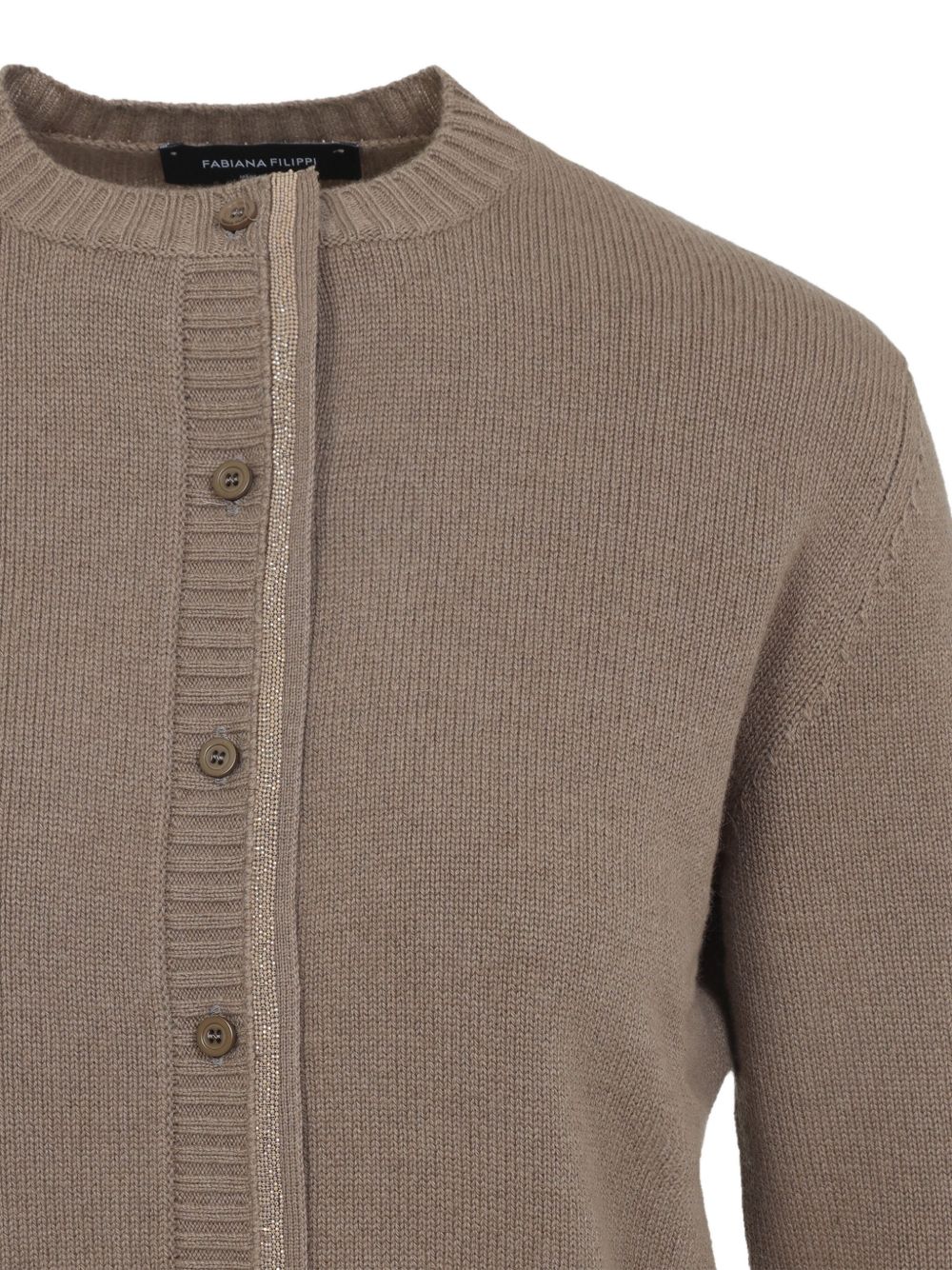 Fabiana Filippi Sweaters - Brown | 3a55463f6756aeb8d1901998e51bf14b28b4bb69