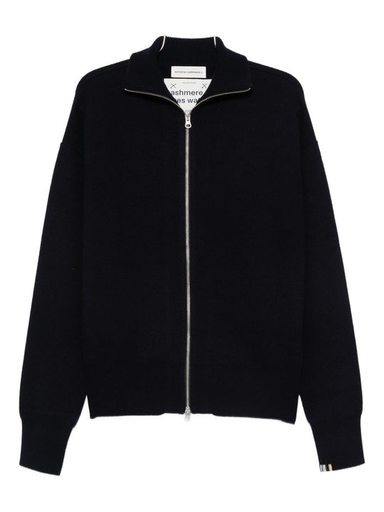 Cashmere Zipped Cardigan