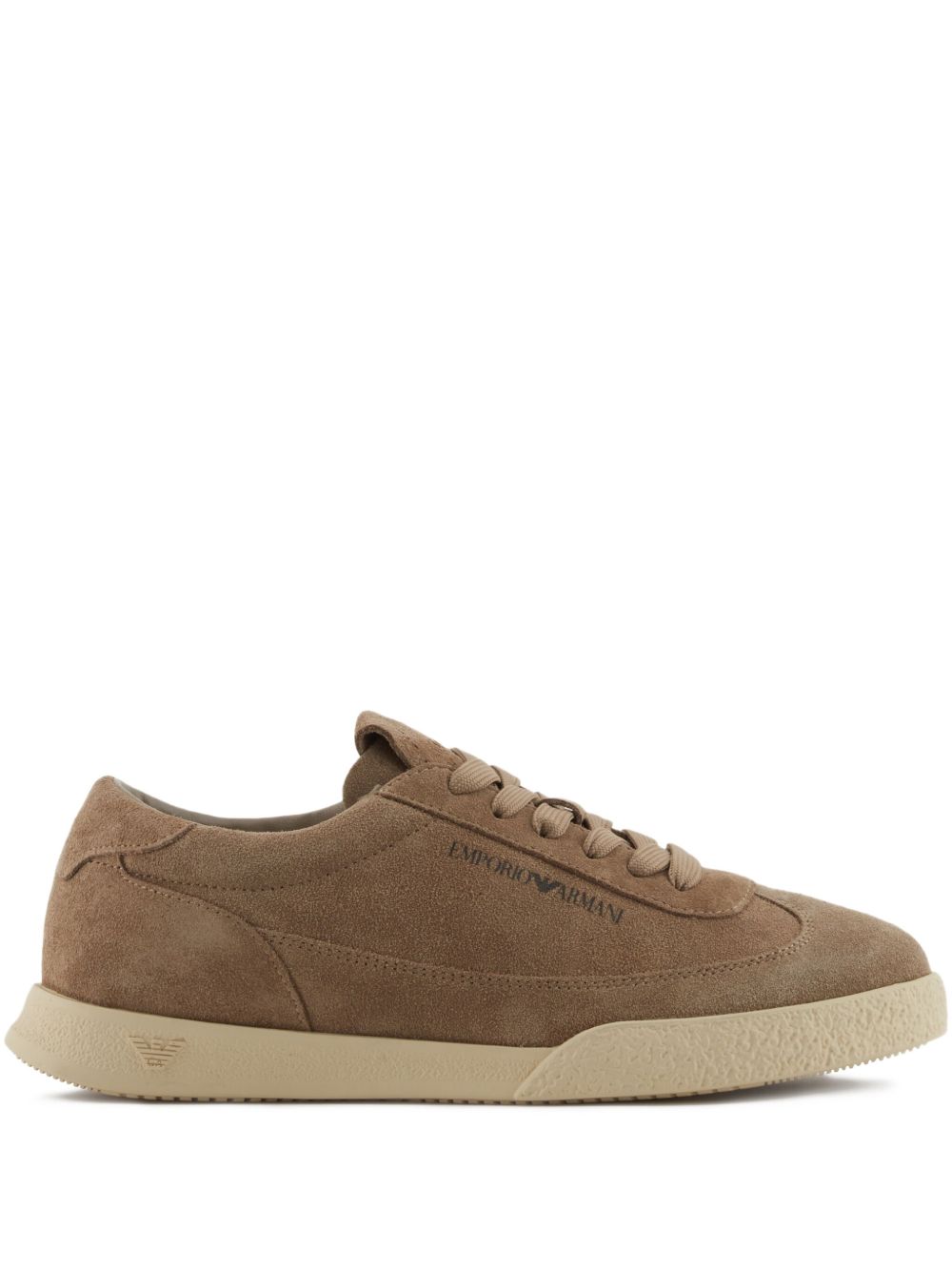 Emporio Armani Capsule Sneakers - Brown | 88c98a17896f6f0c65174d29b271d5e34f16521f