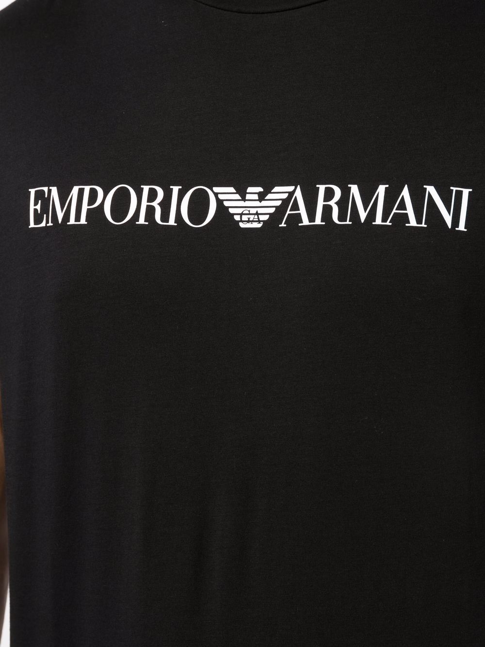 Emporio Armani T-shirts and Polos - Blacks and greys | 77e5c91ef7fa79f7f2d363cfc69a0395b7b180fd