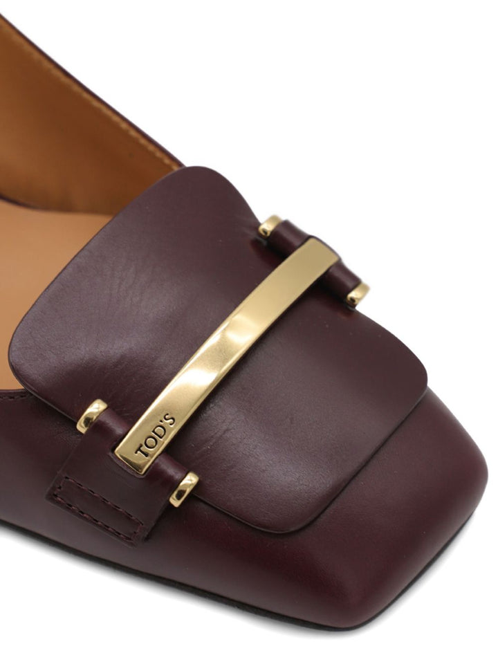 Tod'S With Heel - Brown | 45b8e26fc1d260d13df1bef9ce3f2c16ab51cbe9