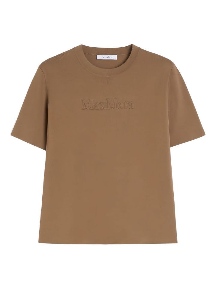 Max Mara Pure T-shirts and Polos - Brown | 2295be4abde97a2f80edcb3e6be753cb8b75af76