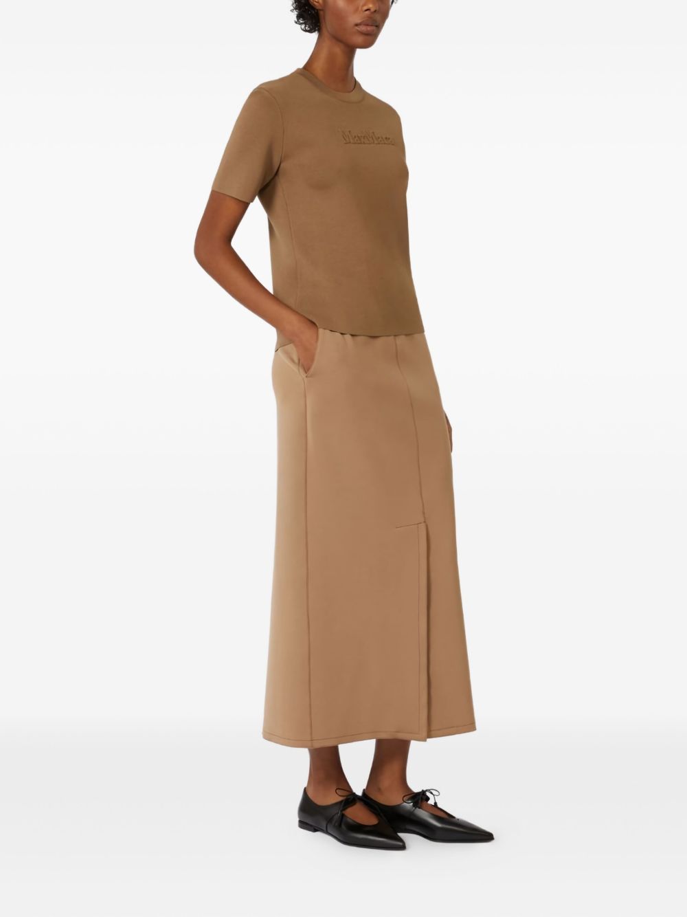 Max Mara Pure T-shirts and Polos - Brown | 796fcf8cff88e7c4fd368928f2f2c47508490327