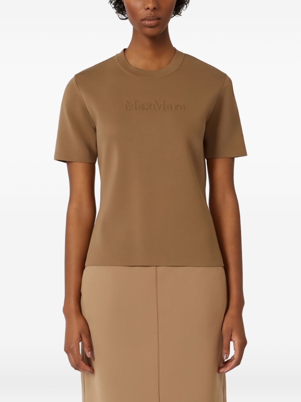 Max Mara Pure T-shirts and Polos - Brown | 368dd9ecc9da0c2dba6cfe304541c9dc0c36ec5e