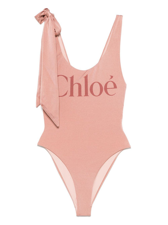 One-Piece Logo Swimsuit