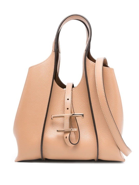 Mini Leather Shopping Bag