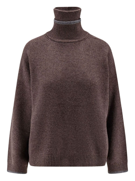 Cashmere Turtle-Neck Sweater