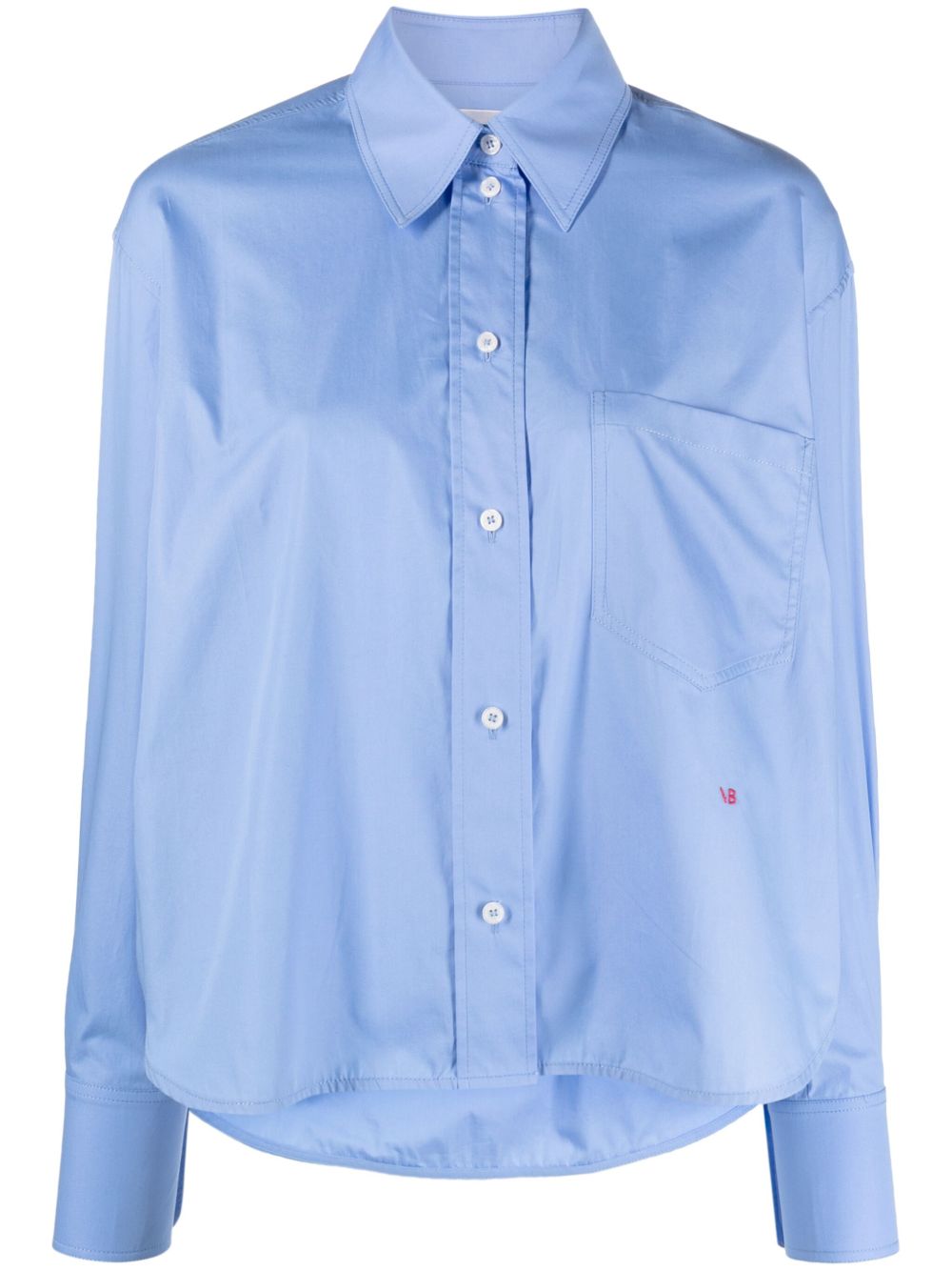 Victoria Beckham Shirts - Blue and green | 29b0fcfd7e69d15adae289b50b00088ceed37b87