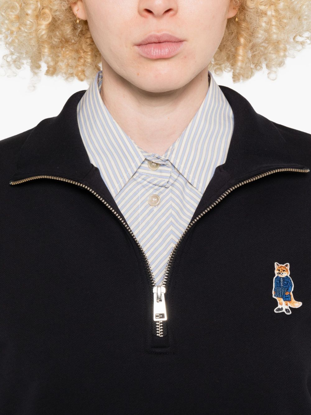 Maison Kitsune' Sweaters - Blacks and greys | ceb668df921f23909a496107edb7ce4340e719c6