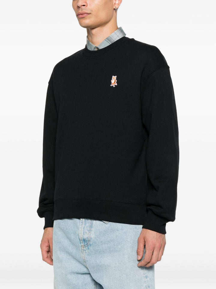 Maison Kitsune' Sweaters - Blacks and greys | f30b2667bbdfd0be84f3b2b00f9dcebc3d8dfc34