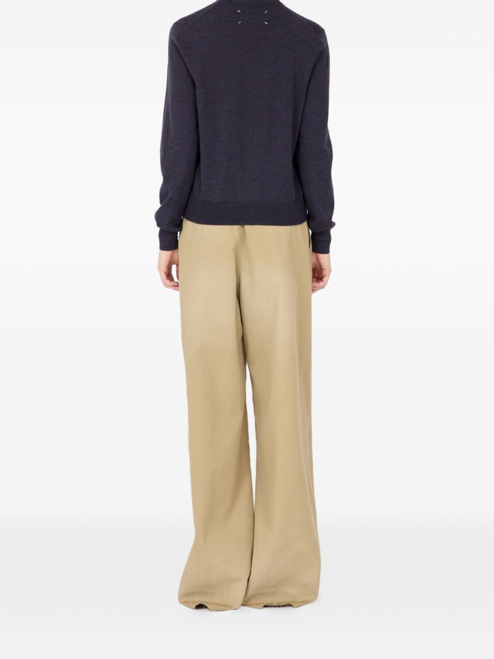 Maison Margiela Sweaters - Blue and green | 5d0183ed16bd4f48adb1551993994f5ea685edbd