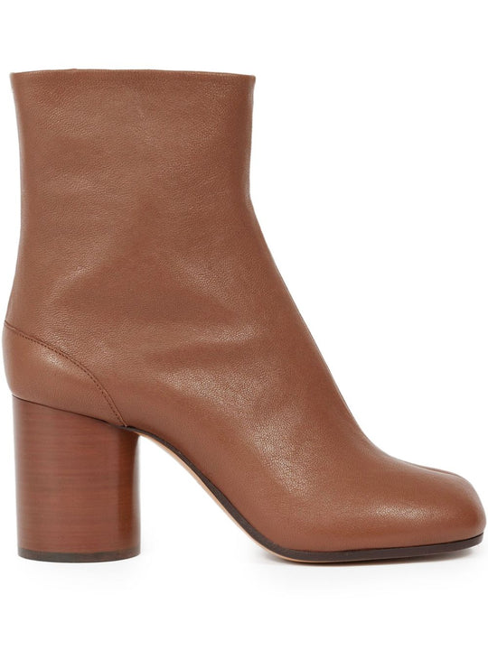 Tabi Leather Ankle Boots
