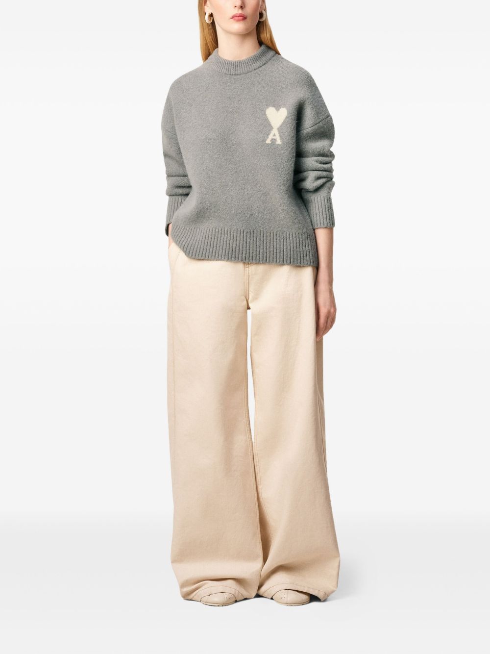 Ami Paris Sweaters - Blacks and greys | a55bf30f5563f1ed1389cbce744525c24e8a0328