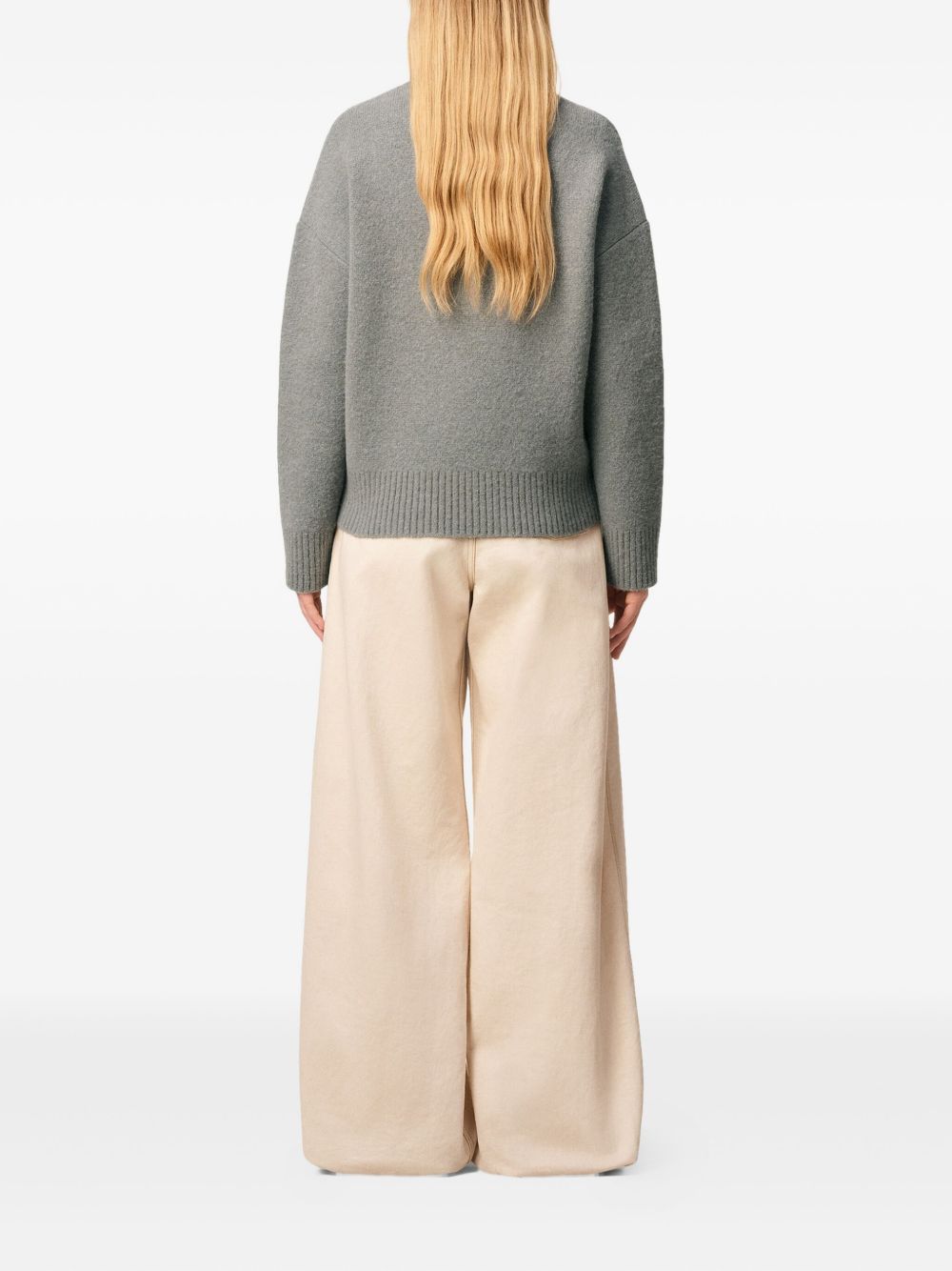 Ami Paris Sweaters - Blacks and greys | 05a0bfad03cdf79662ea8b990da7fc34fc158ef5