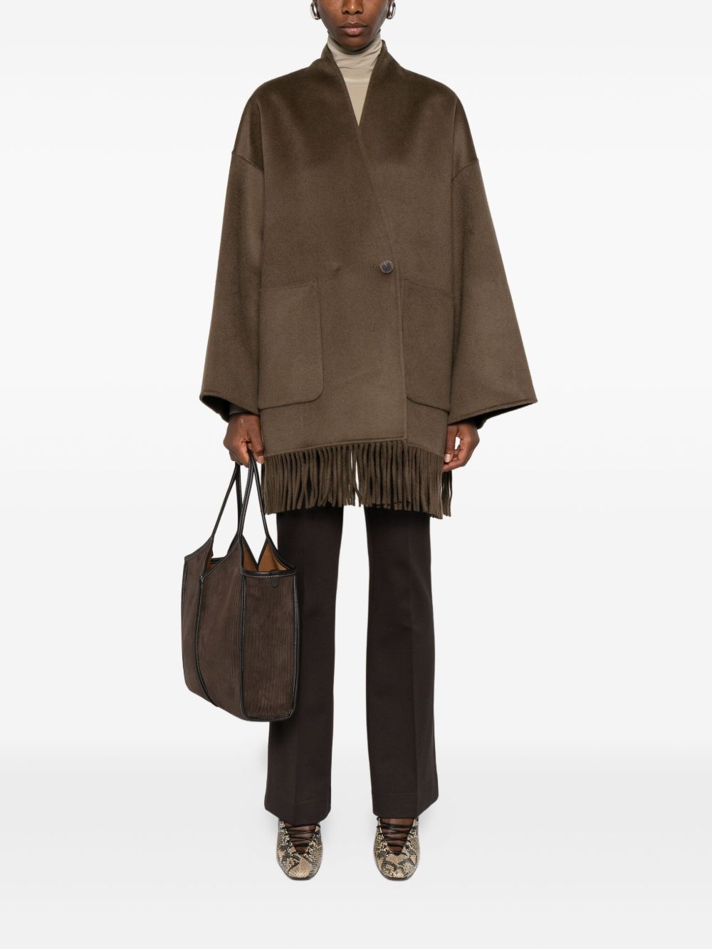 Via Masini 80 Trousers - Brown | 15457951e87c99e4611e6a5a353cd8b7aceeecc5