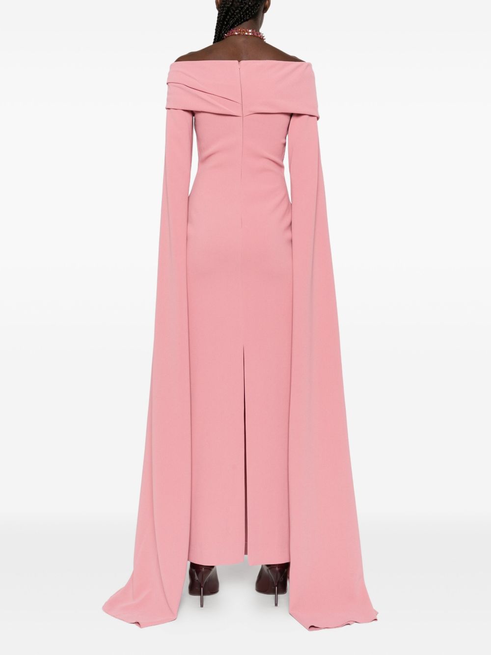 solace london dresses The Imani Maxi Dress in Ice Blue