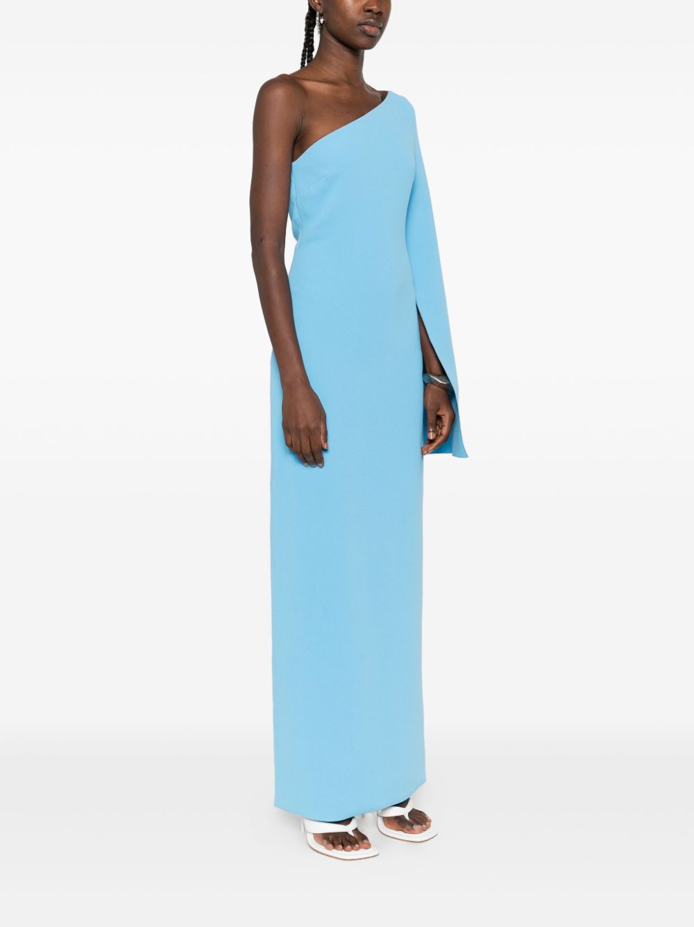 Solace London Dresses Blue And Green | Wanan Luxury Solace London Dresses Blue And Green | Wanan Luxury