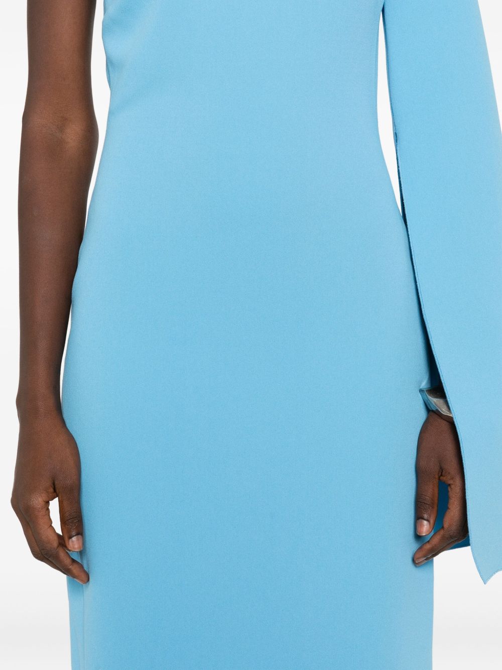 Solace London Dresses Blue And Green | Wanan Luxury Solace London Dresses Blue And Green | Wanan Luxury