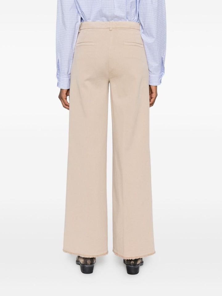 Via Masini 80 Trousers - Light and natural | 981cb7a3f654c1db966c961f23f95fed4a5a4dc5