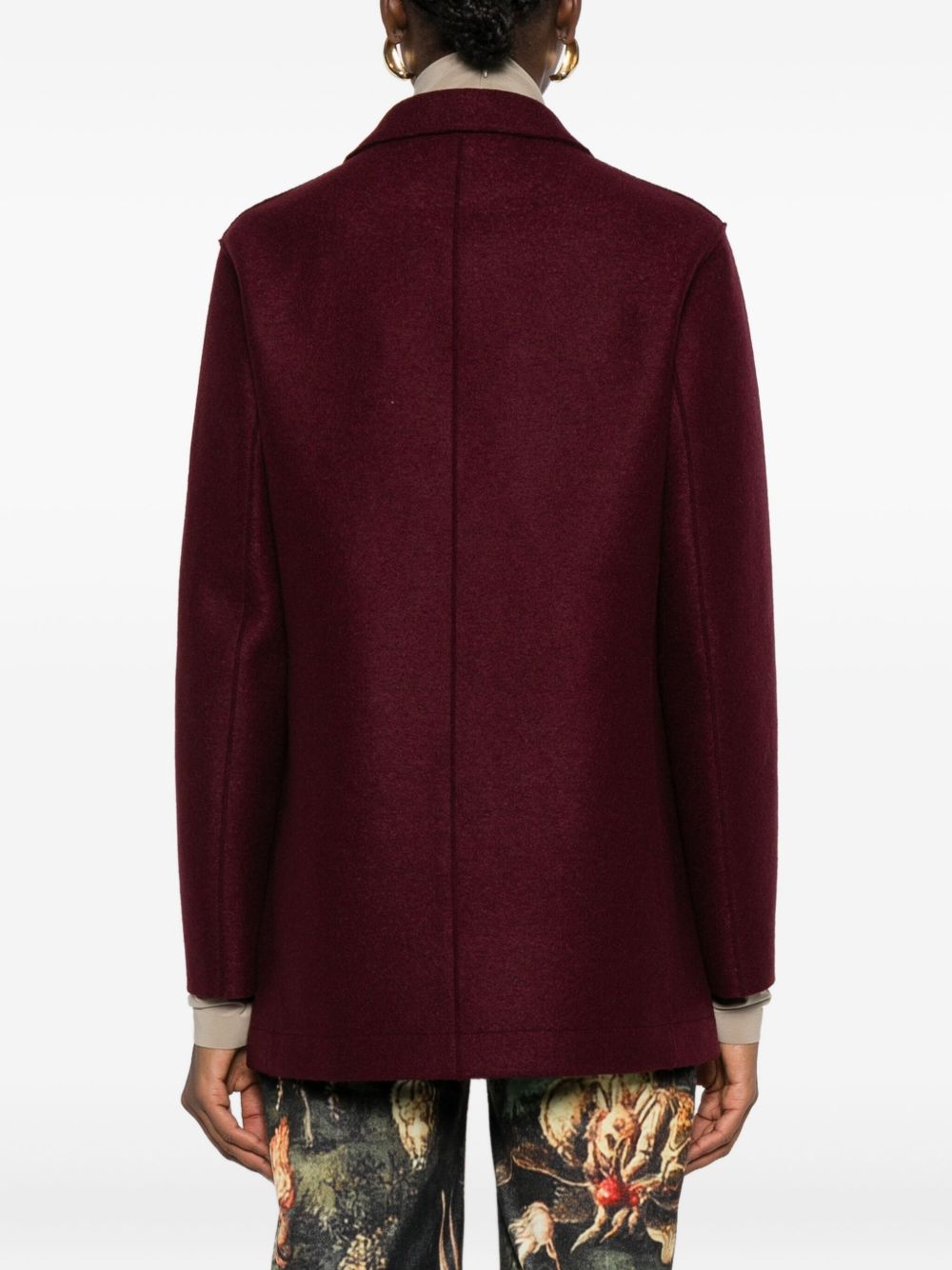 Harris Wharf London Coats - Brown | 17df91b0b189a5dce332295ed3b810fd5eaca2d1