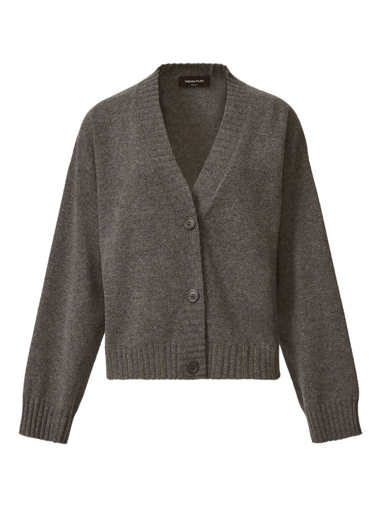 Wool V-Necked Cardigan