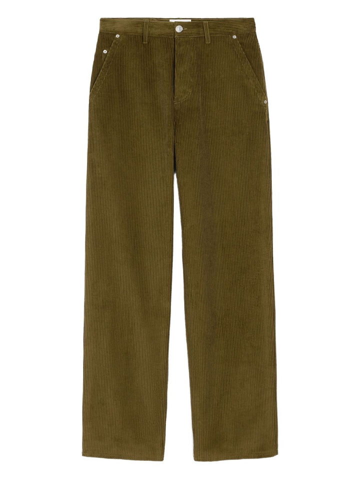 Ami Paris Trousers - Brown | 79933b9d4e18d9ce98e843d8ecc2c9133d38e12c