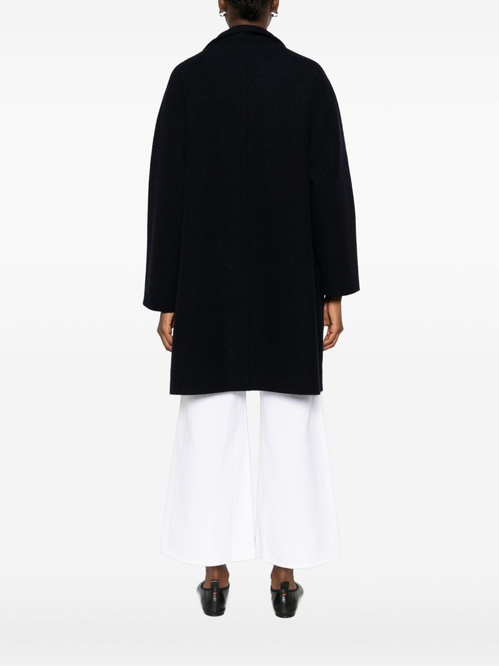 Harris Wharf London Coats - Blue and green | 8cd797a45e6068f244a4ee622ce9d3d9deb7fc18