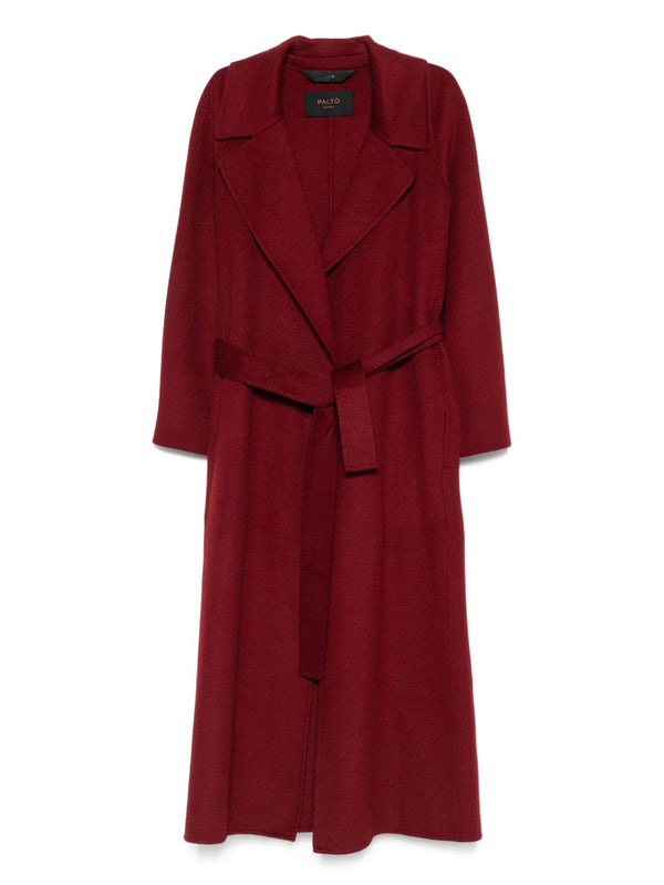 Wool Double-Breasted Coat